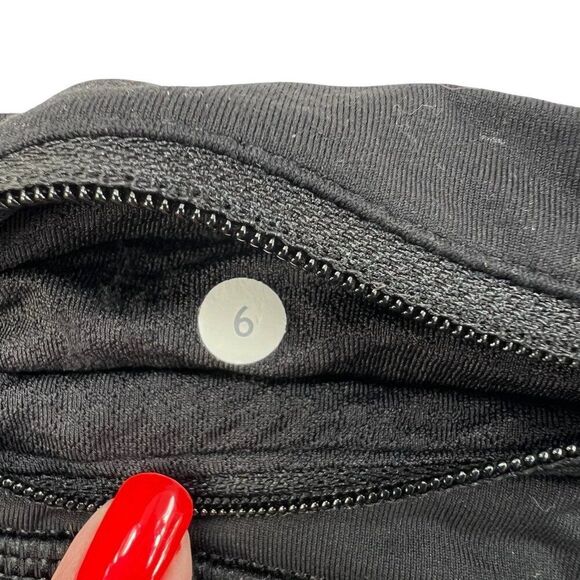 Lululemon Runnin With My Homies Reflective Flare Pants Black Size 6 - Picture 7 of 9